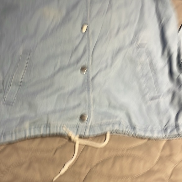 Vans Women’s Baby Blue Coach Jacket Size XS - Picture 6 of 8